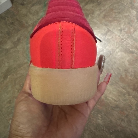 Adidas Samba platform Sneakers - Red and Cream - Picture 2 of 4